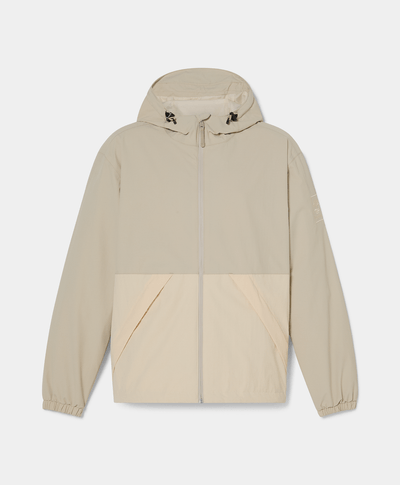 Chamarra Shell Impermeable Waterproof Para Hombre, Beige