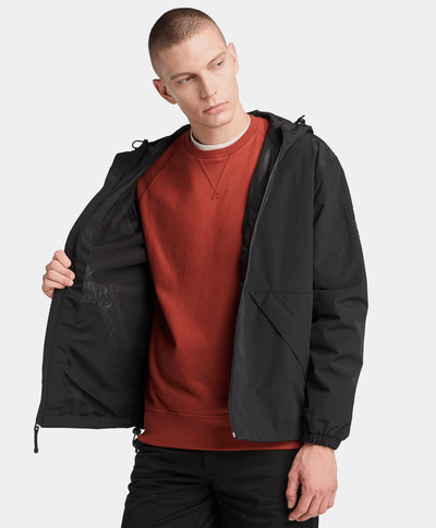 Chamarra Shell Impermeable Waterproof Para Hombre, Negro