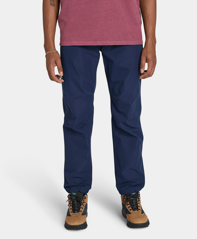 Jogger Repelente Al Agua Regular Tapered Fit Para Hombre, Azul
