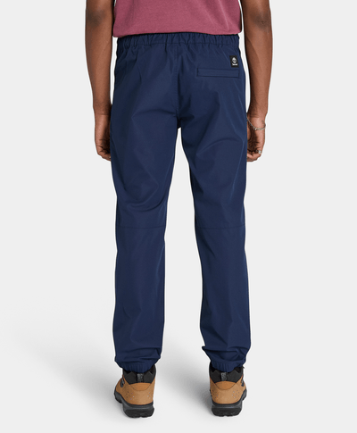 Jogger Repelente Al Agua Regular Tapered Fit Para Hombre, Azul