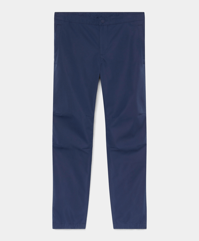 Jogger Repelente Al Agua Regular Tapered Fit Para Hombre, Azul
