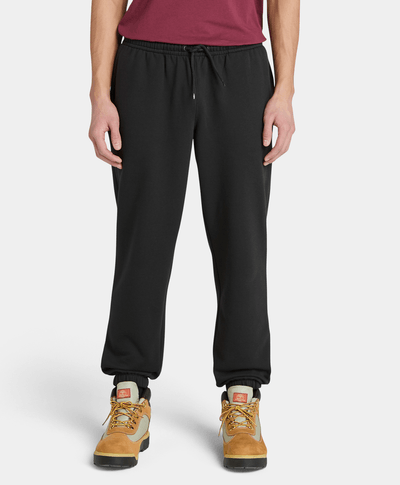Sweatpants Con Logo De Silicona Unisex, Negro