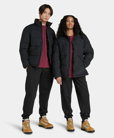 Sweatpants Con Logo De Silicona Unisex, Negro