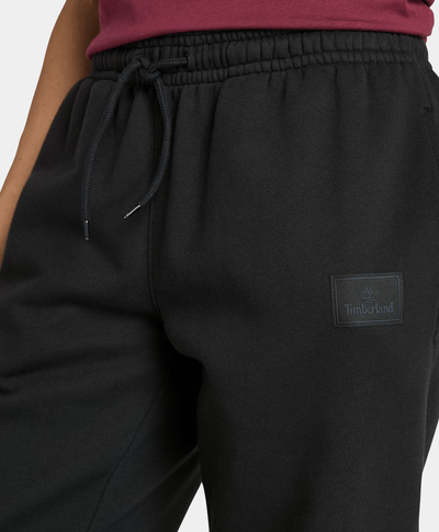 Sweatpants Con Logo De Silicona Unisex, Negro