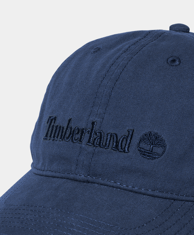 Gorra Cooper Hill de lona de algodón, Azul