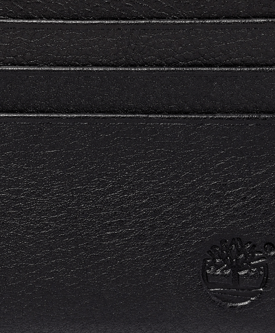 Tarjetero De Piel Para Hombre Kennebunk, Negro