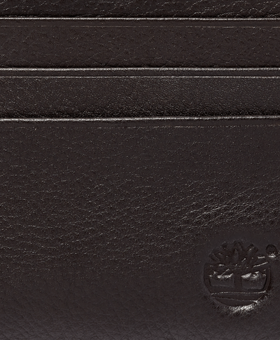 Tarjetero De Piel Para Hombre Kennebunk, Negro