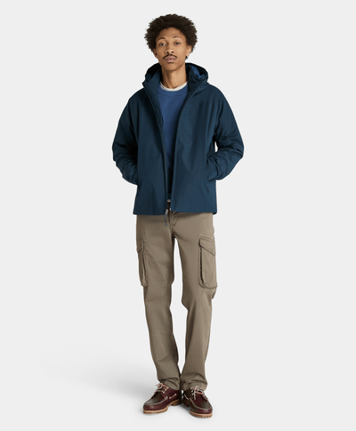 Suéter De Algodón Regular Fit Para Hombre, Azul