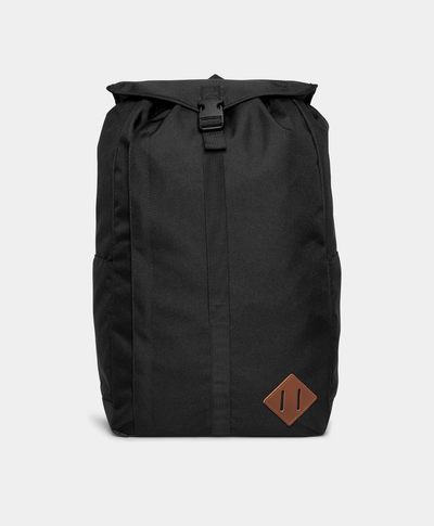 Mochila Heritage Flap Unisex, Negro