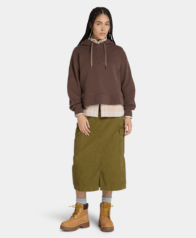 Falda Estilo Cargo Para Mujer, Verde