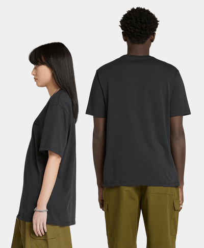 Playera Authentic Fit Con Logo De Silicon Unisex, Negro