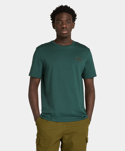 Playera Authentic Fit Con Logo De Silicon Unisex, Verde