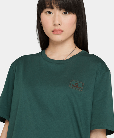 Playera Authentic Fit Con Logo De Silicon Unisex, Verde