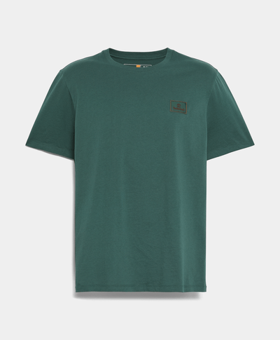 Playera Authentic Fit Con Logo De Silicon Unisex, Verde
