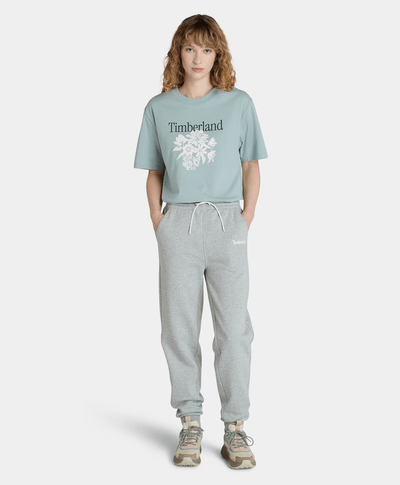 Playera Regular Fit Grafico Para Mujer, Azul