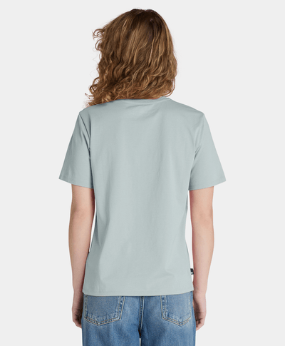 Playera Regular Fit Para Mujer, Azul