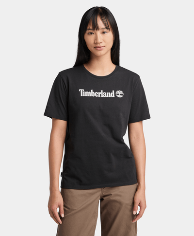 Playera Regular Fit Para Mujer, Negro