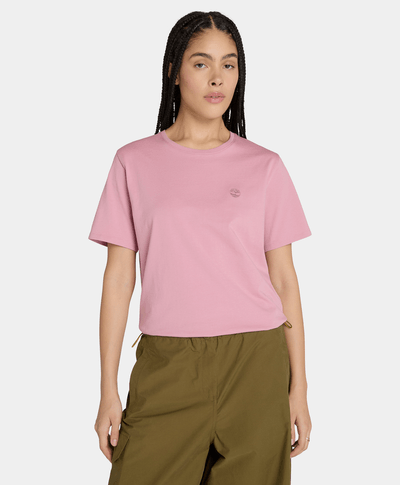 Playera Regular Fit Para Mujer, Rosa