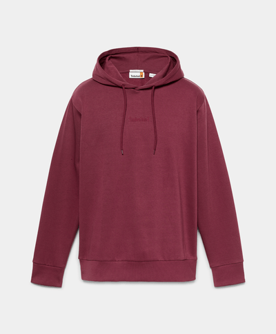 Sudadera Brushback Logo Authentic Fit Unisex, Vino