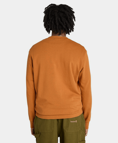 Sudadera Regular Fit Grafico Para Hombre, Café