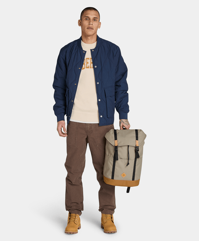 Suéter Regular Fit Para Hombre, Beige