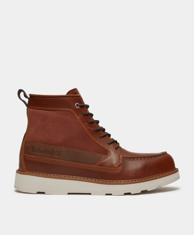 Botas Britton Mills Mid Para Hombre, Café