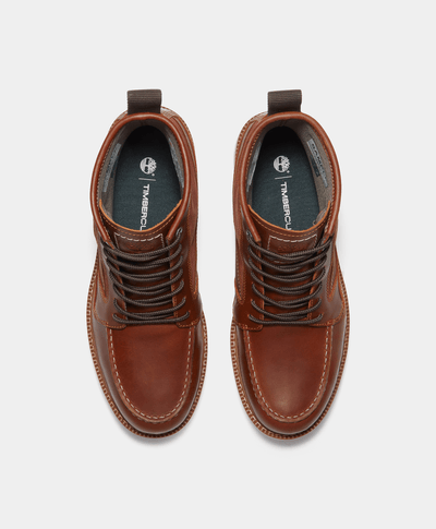 Botas Britton Mills Mid Para Hombre, Café