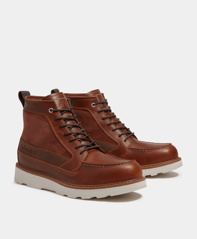 Botas Britton Mills Mid Para Hombre, Café