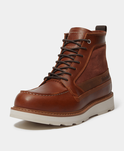 Botas Britton Mills Mid Para Hombre, Café