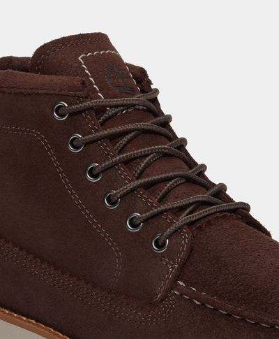 Botas Britton Mills Mid Para Hombre, Café