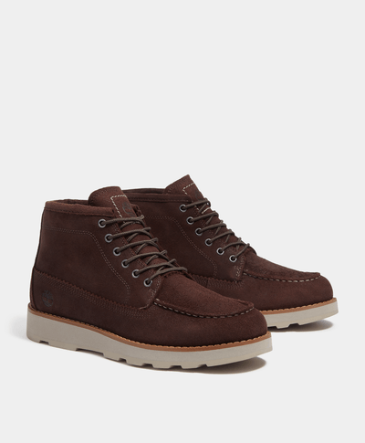 Botas Britton Mills Mid Para Hombre, Café
