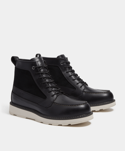 Botas Britton Mills Mid Para Hombre, Negro