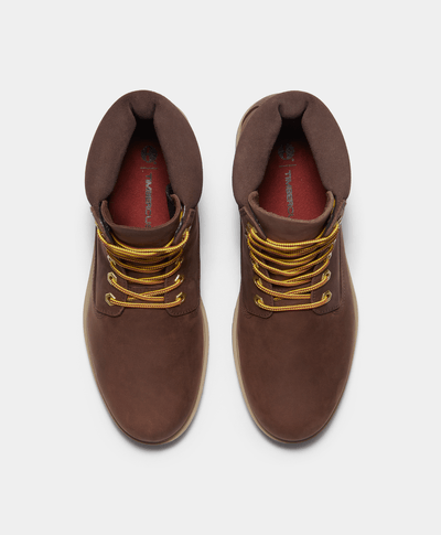 Botas Impermeables Premium Ligeras 6 Pulgadas para Hombre, Café