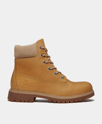 Botas Impermeables Premium Ligeras 6 Pulgadas para Mujer, Amarillo