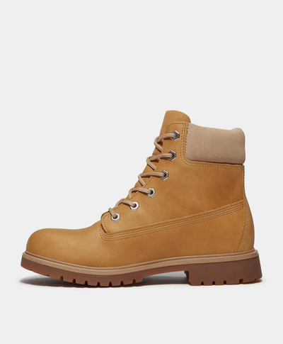 Botas Impermeables Premium Ligeras 6 Pulgadas para Mujer, Amarillo