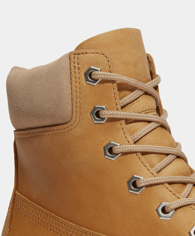 Botas Impermeables Premium Ligeras 6 Pulgadas para Mujer, Amarillo