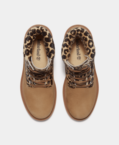 Botas Premium 6 Inch Para Mujer, Beige