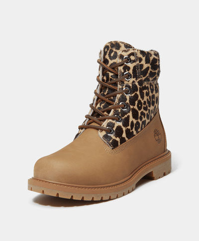 Botas Premium 6 Inch Para Mujer, Beige