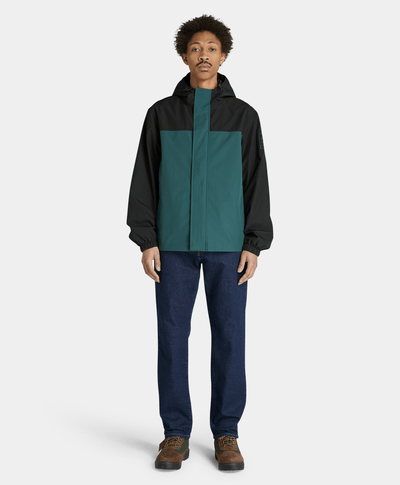 Chamarra Shell Water Resistant Regular Fit Para Hombre, Negro