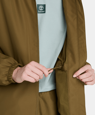 Chamarra Water Resistant Para Mujer, Verde