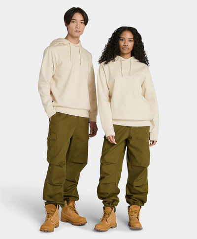 Pantalón Cargo De Canvas Relaxed Fit Unisex, Verde