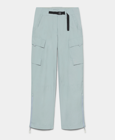 Pantalones De Senderismo Straght Fit Para Mujer, Verde