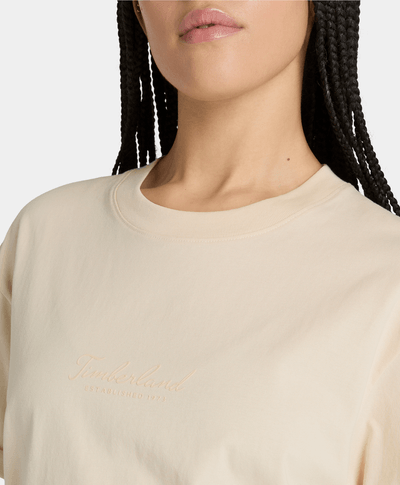 Playera Comfortt Relaxed Fit Para Mujer, Blanco