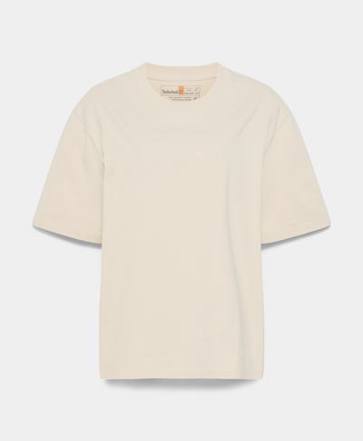 Playera Comfortt Relaxed Fit Para Mujer, Blanco