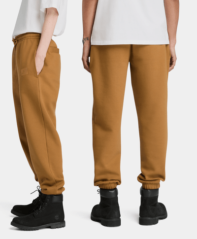 Sweatpants Con Logo De Silicona Unisex, Amarillo