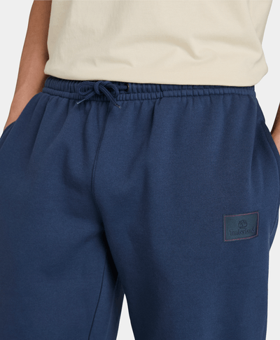 Sweatpants Con Logo De Silicona Unisex, Azul