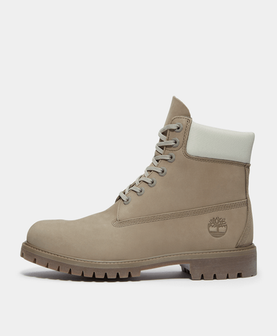 Botas Timberland Premium 6 Inch Waterproof Para Hombre, Gris