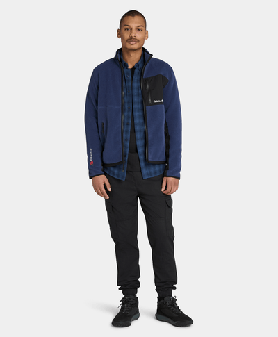 Chamarra Polar Sherburne Para Hombre, Azul