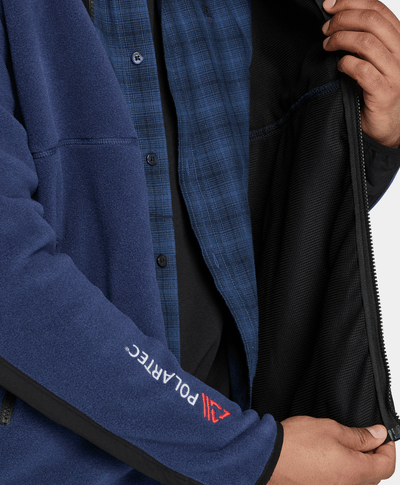 Chamarra Polar Sherburne Para Hombre, Azul