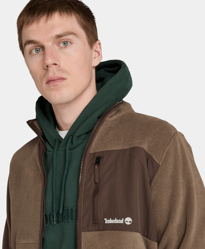 Chamarra Polar Sherburne Para Hombre, Café